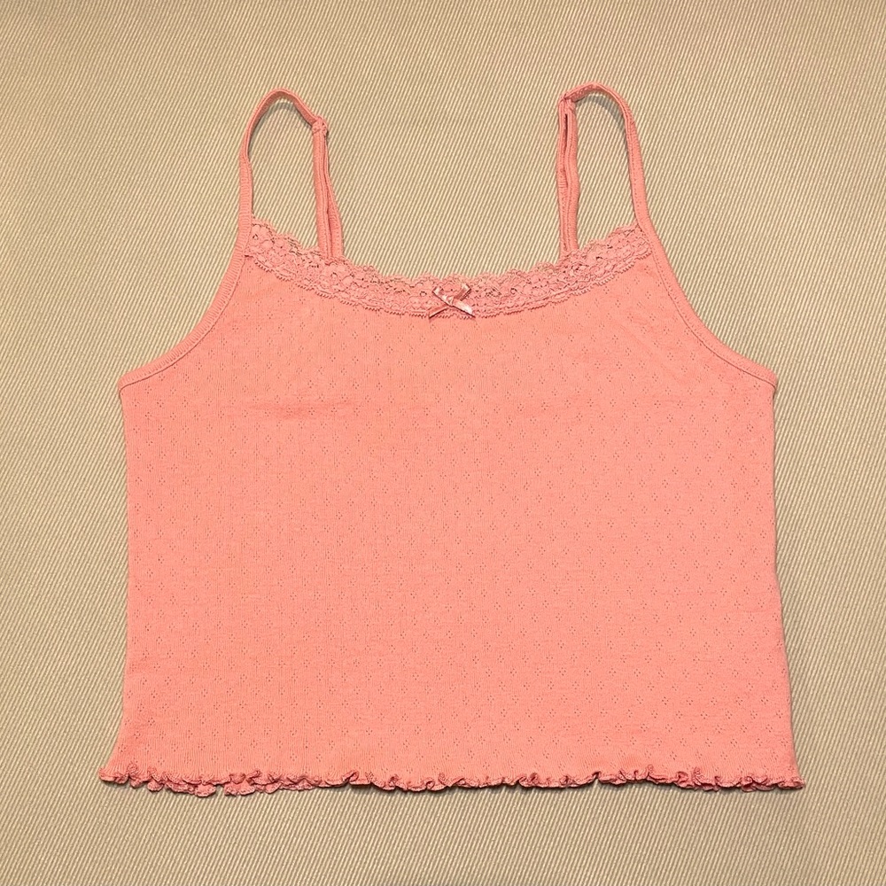American Eagle Coral Tank Top Size XS